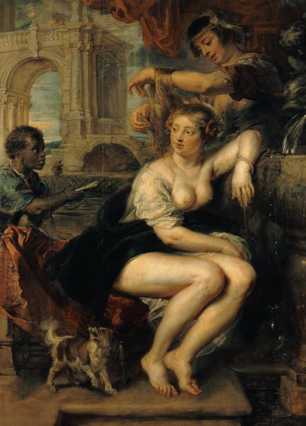 Bathseba au puits à Peter Paul Rubens