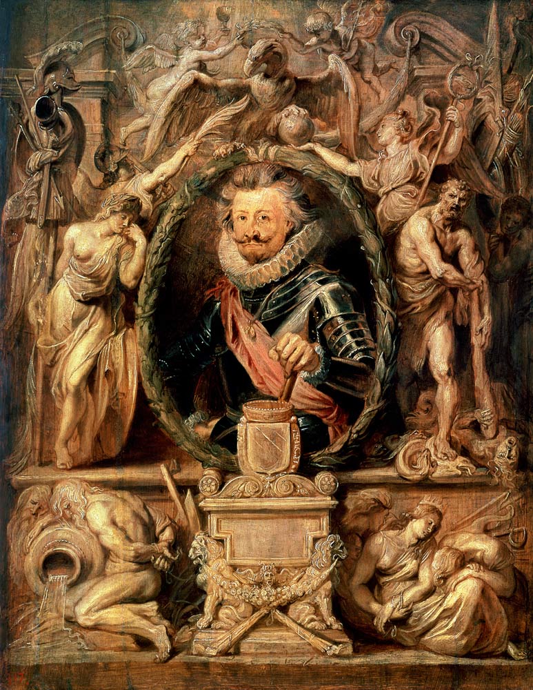 Portrait of Charles Bonaventure de Longueval, Comte de Bucquoy (1571-1621) à Peter Paul Rubens