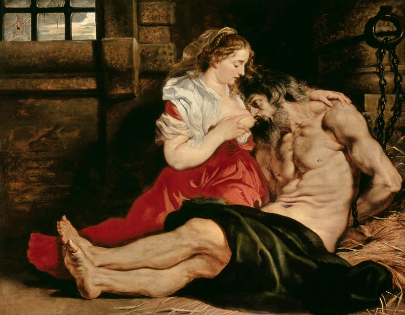 Cimon et Pero à Peter Paul Rubens
