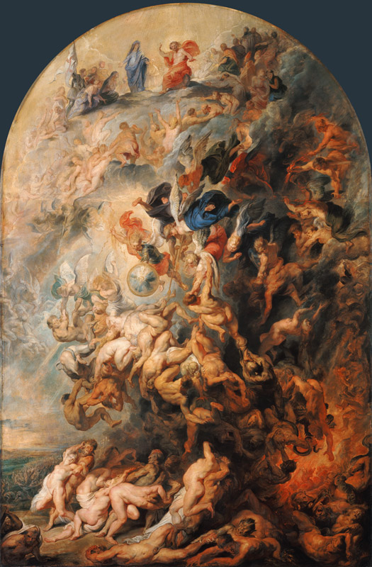 'Small' Last Judgement à Peter Paul Rubens