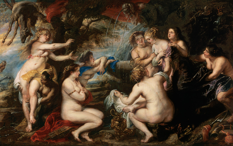 Diane et Callisto. à Peter Paul Rubens