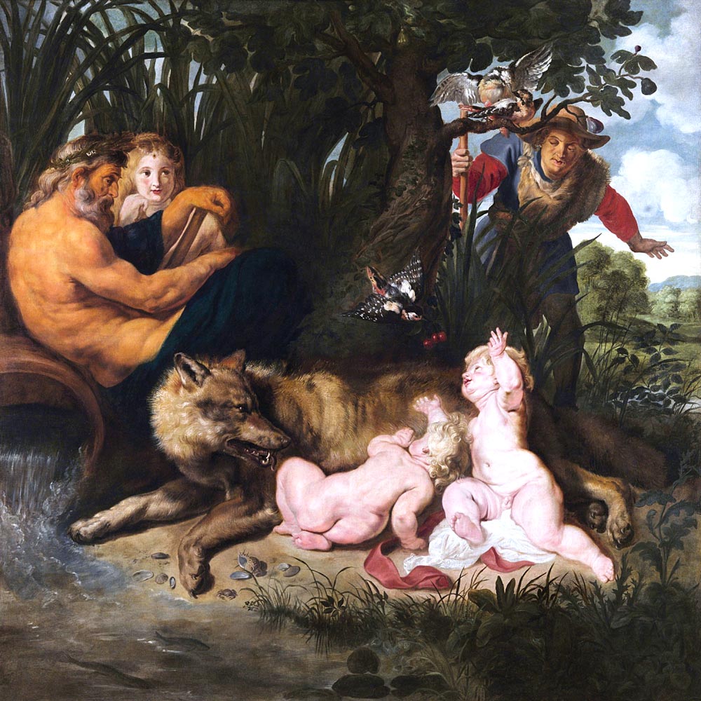 Finding of Romulus and Remus à Peter Paul Rubens
