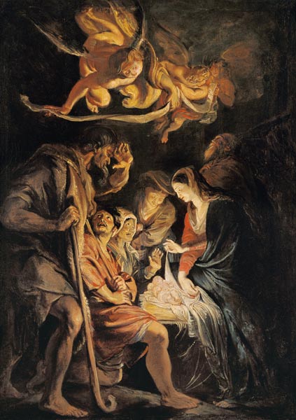 La Naissance du Christ. à Peter Paul Rubens