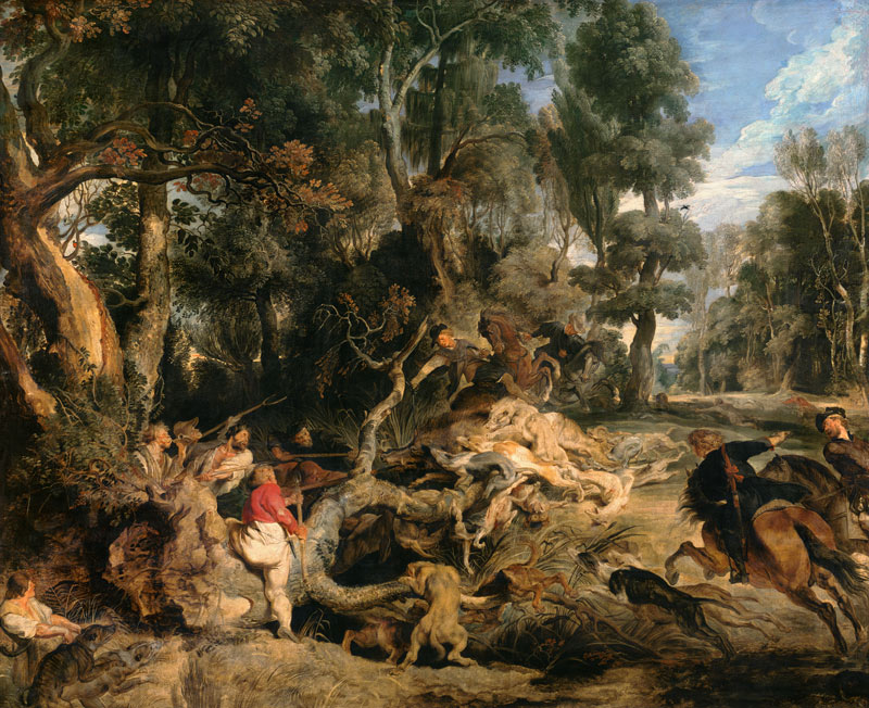 La chasse au sanglier à Peter Paul Rubens