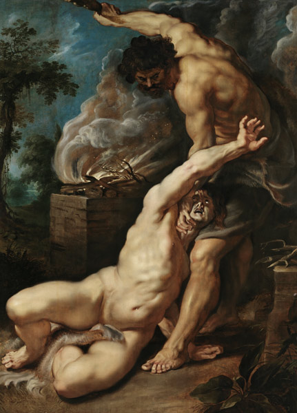 Cain slaying Abel à Peter Paul Rubens