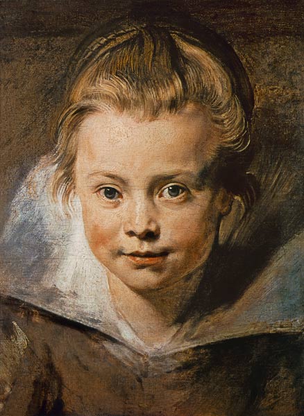 tête d'un enfant (Clara-Serena Rubens) autour de 1616. à Peter Paul Rubens