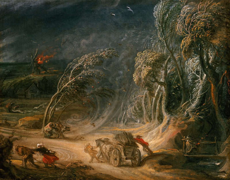 Landscape: A Storm à Peter Paul Rubens