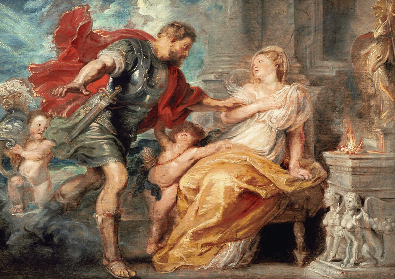 Peter Paul Rubens / Mars and Rhea Silvia à Peter Paul Rubens