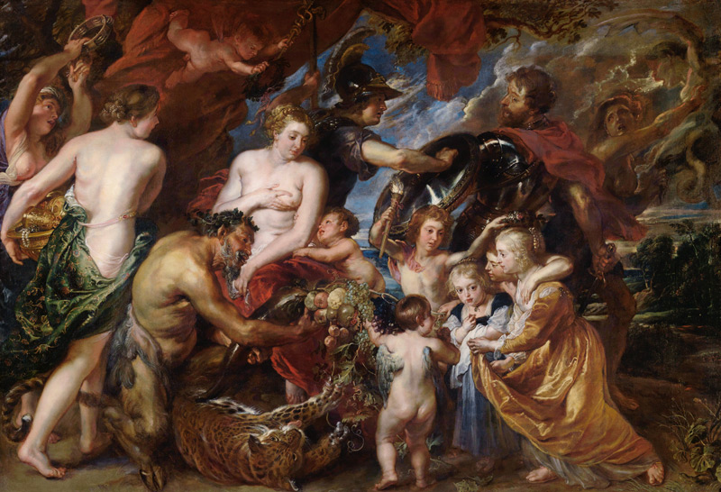 Minerva Protects Pax from Mars (Peace and War) à Peter Paul Rubens