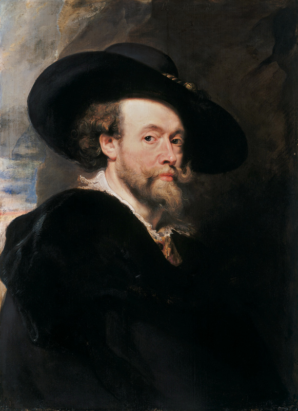 Self-portrait à Peter Paul Rubens