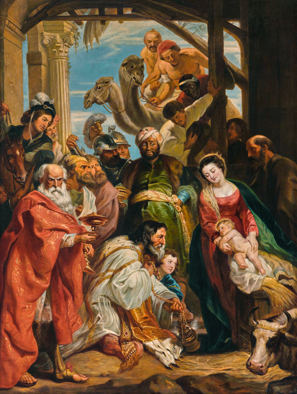 The Adoration of the Magi à Peter Paul Rubens