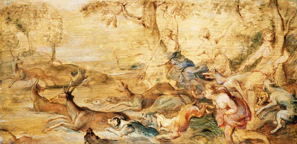 The Hunt of Diana à Peter Paul Rubens