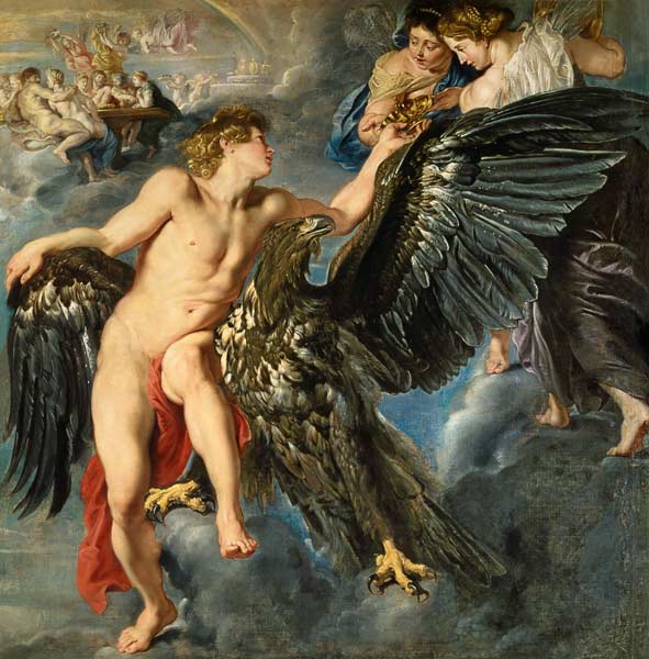 The Kidnapping of Ganymede à Peter Paul Rubens