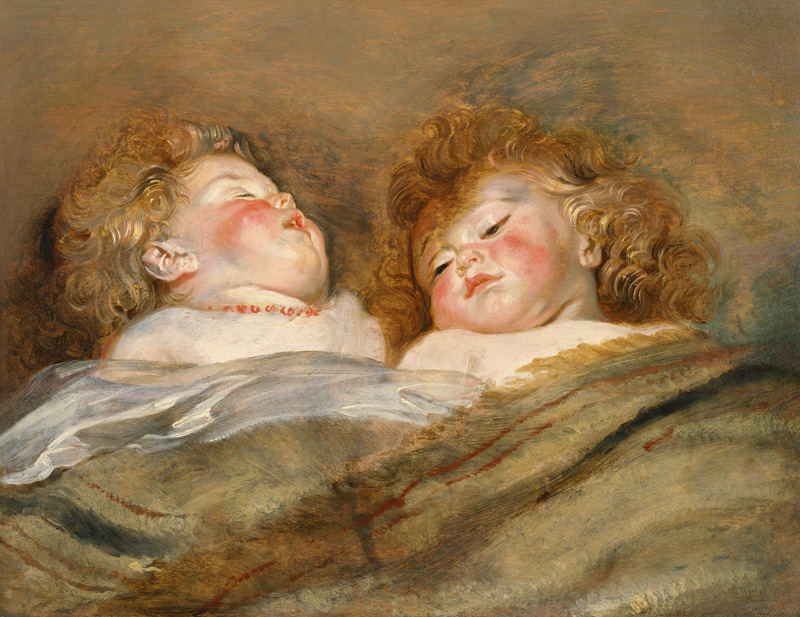 Two Sleeping Children à Peter Paul Rubens