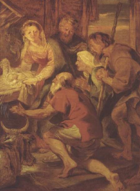 Adoration of the Shepherds à Peter Paul Rubens