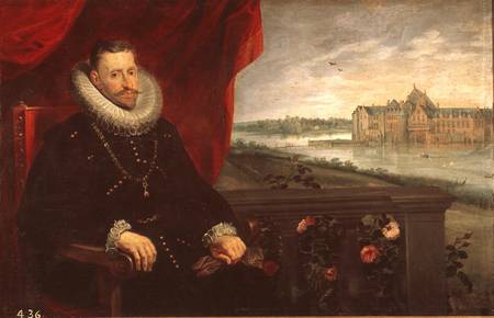 Albert of Habsbourg (1559-1621) Archduke of Austria  (pair of 197173) à Peter Paul Rubens