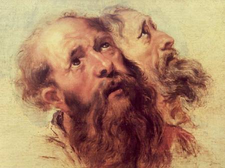 Two Apostles à Peter Paul Rubens