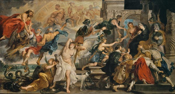 apothéose Henri IV. à Peter Paul Rubens