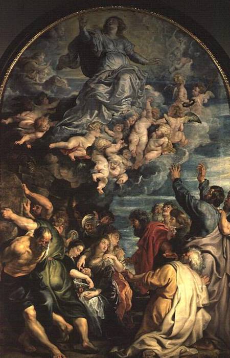 The Assumption of the Virgin Altarpiece à Peter Paul Rubens
