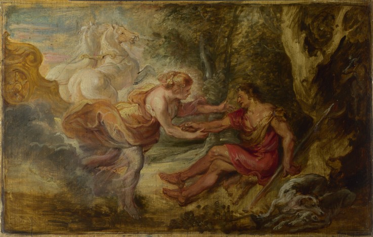 Aurora abducting Cephalus à Peter Paul Rubens