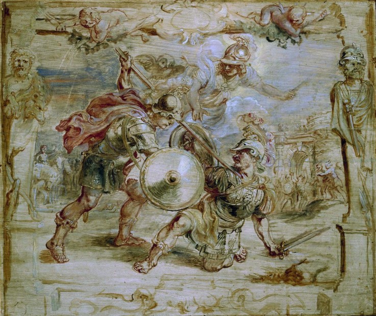 The death of Hector à Peter Paul Rubens