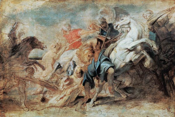 The Lion Hunt à Peter Paul Rubens