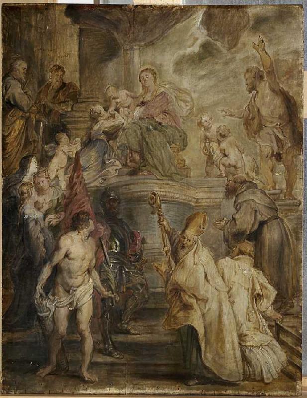Die Verlobung der hl à Peter Paul Rubens