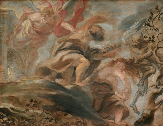 The Expulsion from the Garden of Eden à Peter Paul Rubens
