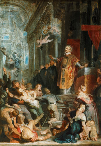 Les miracles Ignatius Saint des Loyola. à Peter Paul Rubens