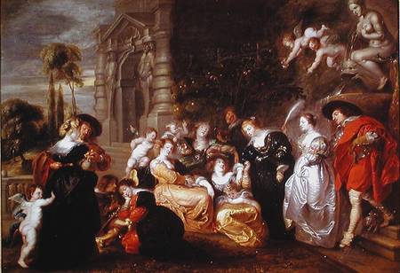The Garden of Love à Peter Paul Rubens