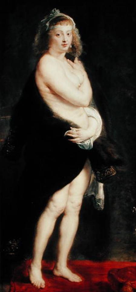 Helena Fourment in a Fur Wrap à Peter Paul Rubens