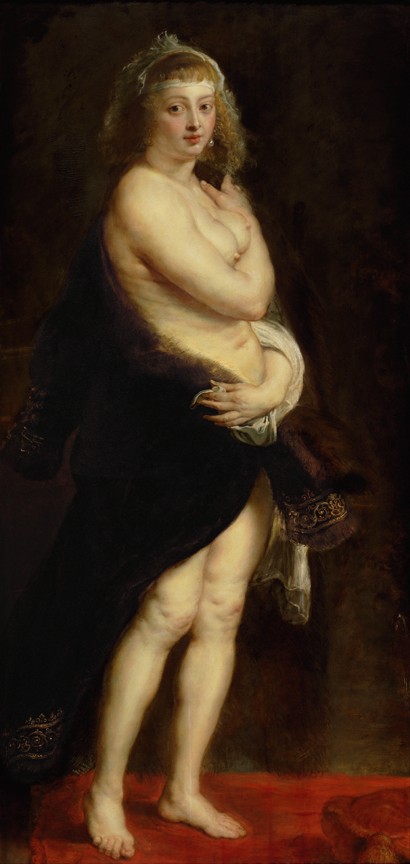 Portrait of Hélène Fourment à Peter Paul Rubens