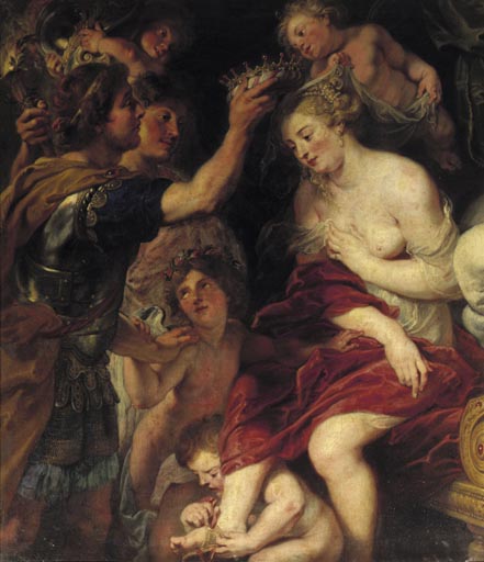 Hochzeit Alexanders mit Roxane à Peter Paul Rubens