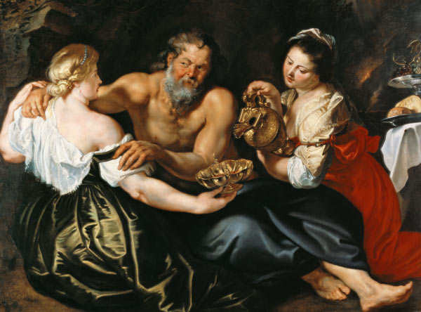 Lot and his daughters à Peter Paul Rubens