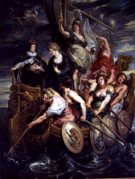 The Majority of Louis XIII (1601-43) 20th October 1614 à Peter Paul Rubens