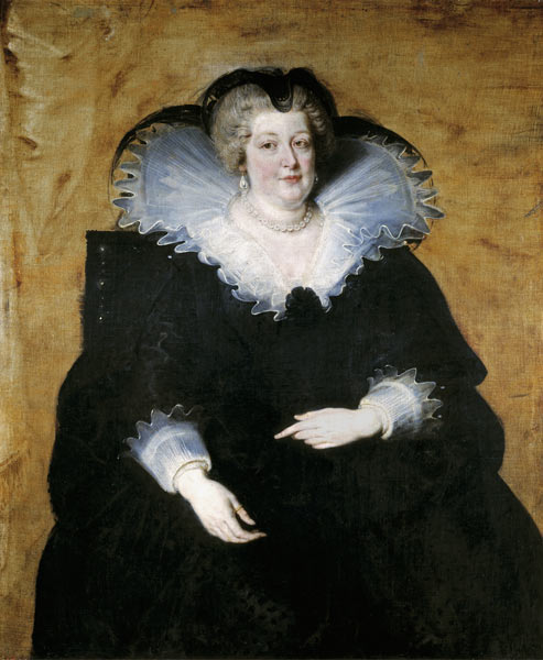 Portrait of Marie de Médici (1575-1642) à Peter Paul Rubens