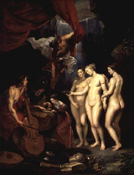 The Medici Cycle: Education of Marie de Medici (1573-1642) à Peter Paul Rubens