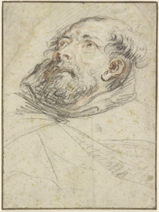 Mönch, emporblickend (exemplum doloris) à Peter Paul Rubens