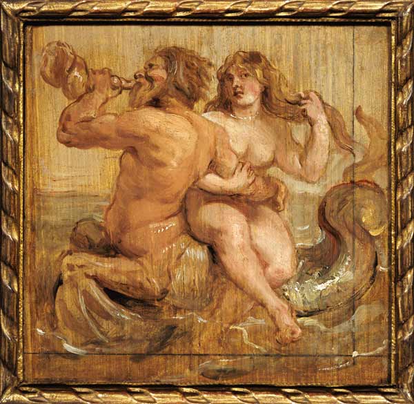Nereid and Triton à Peter Paul Rubens