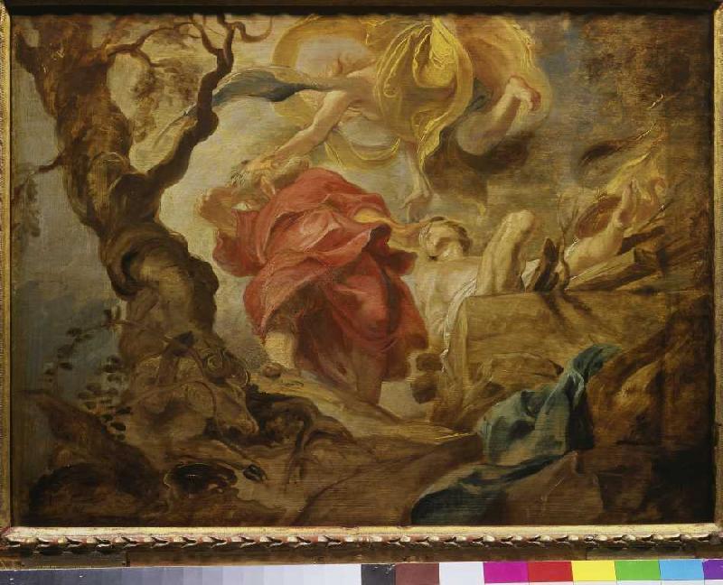 Le sacrifice Isaacs. à Peter Paul Rubens