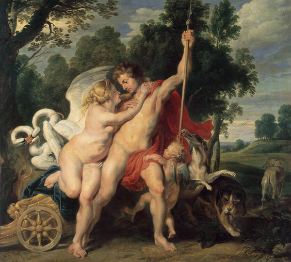 Venus and Adonis à Peter Paul Rubens