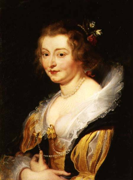 Portrait of Catherine Manners, Duchess of Buckingham à Peter Paul Rubens