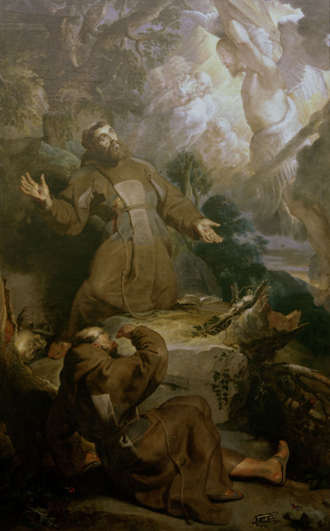 P.P.Rubens / Stigmaisation of Francis à Peter Paul Rubens