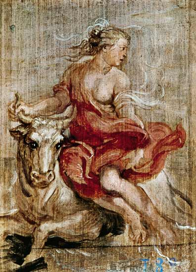 The Rape of Europa à Peter Paul Rubens