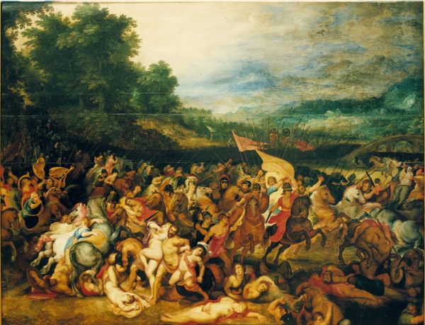 Rubens / Battle of the Amazons à Peter Paul Rubens