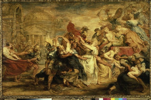 Rubens / Rape of the Sabine Women à Peter Paul Rubens