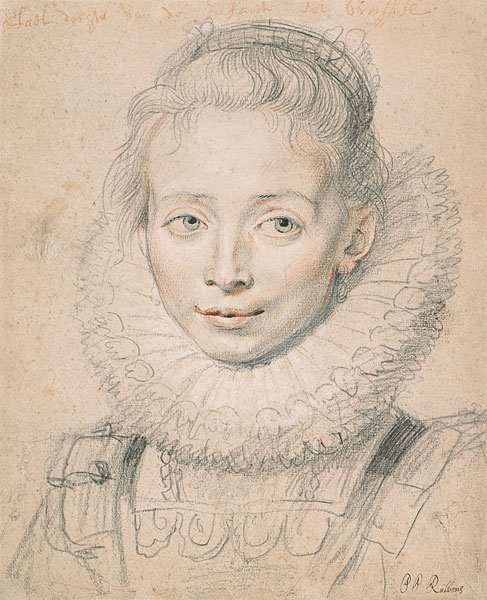 Rubens's Daughter Clara Serena (So named Maid of Honor of Infanta Isabella) à Peter Paul Rubens