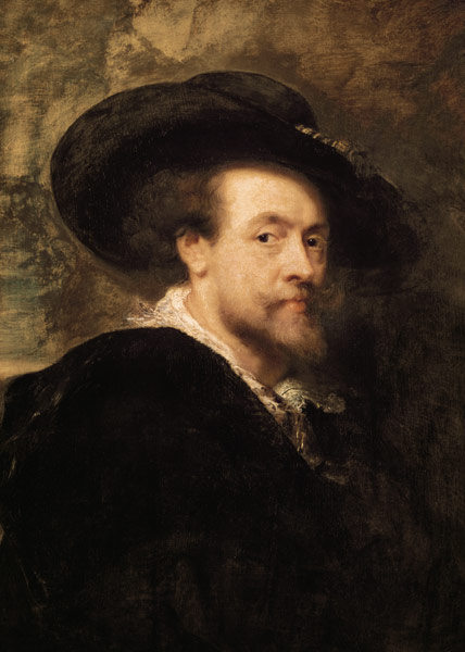 Self Portrait à Peter Paul Rubens