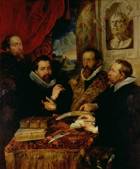 Self Portrait with his Brother Phillip à Peter Paul Rubens