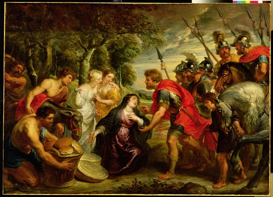The Meeting of David and Abigail, 1625-28 à Peter Paul Rubens